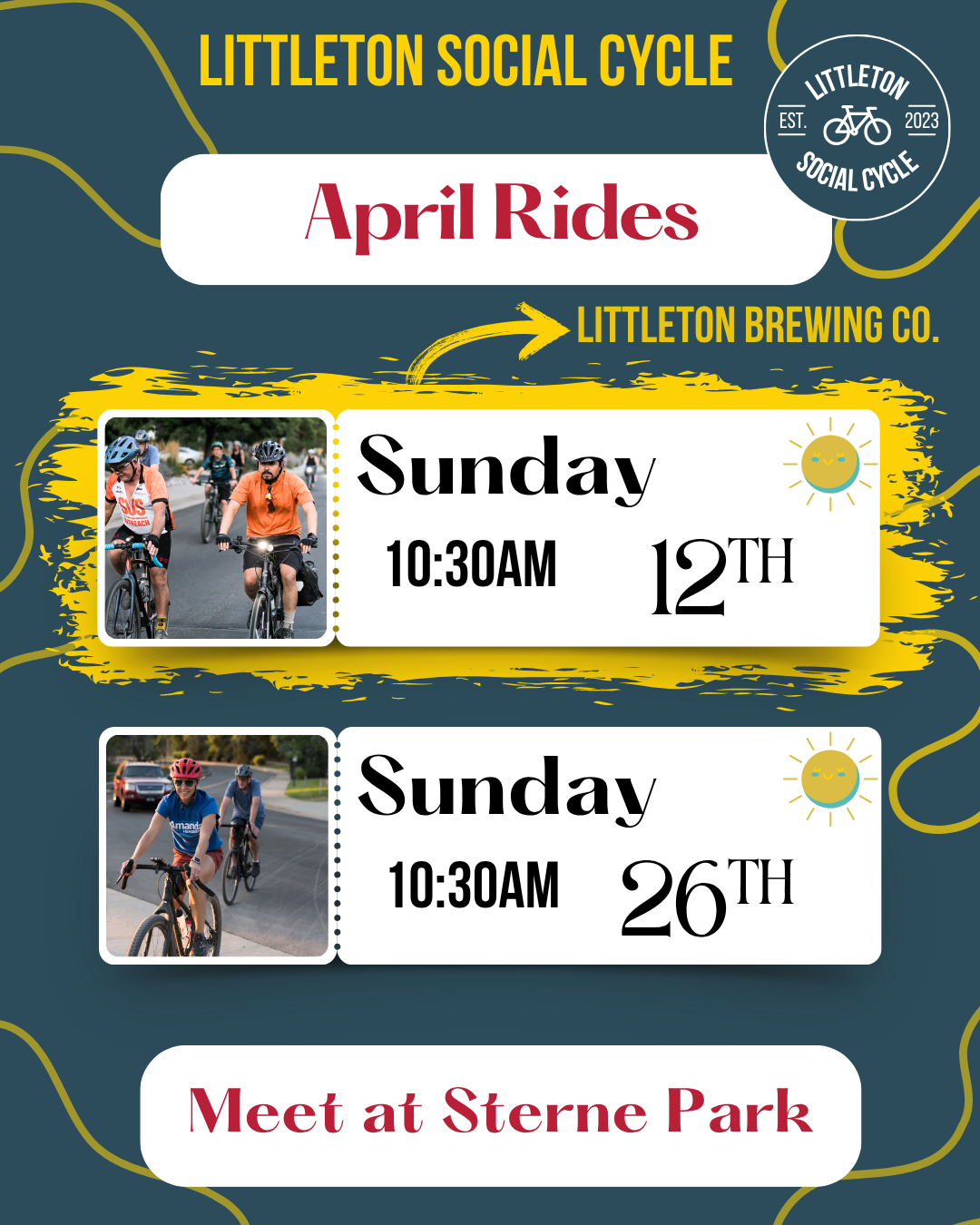April 2026 Rides – Littleton Social Cycle